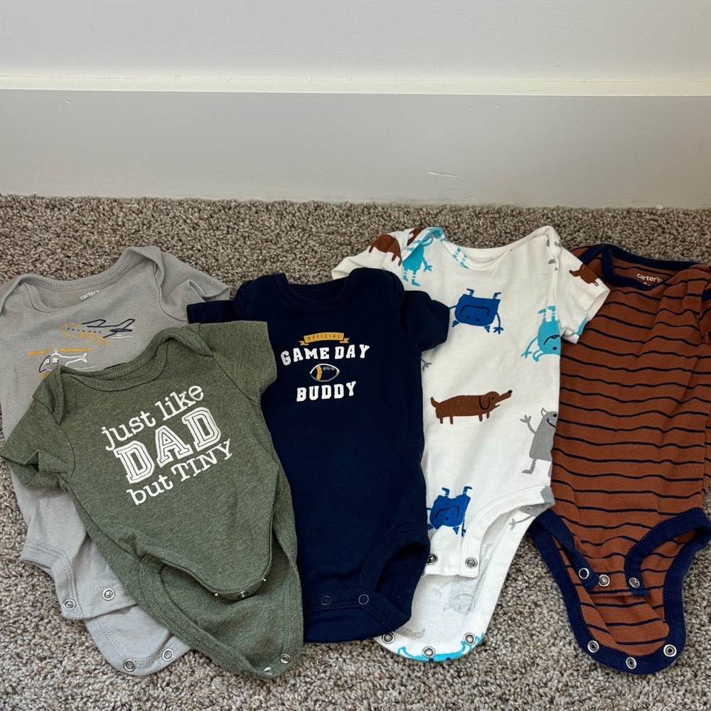 5 3M Onsies short sleeve